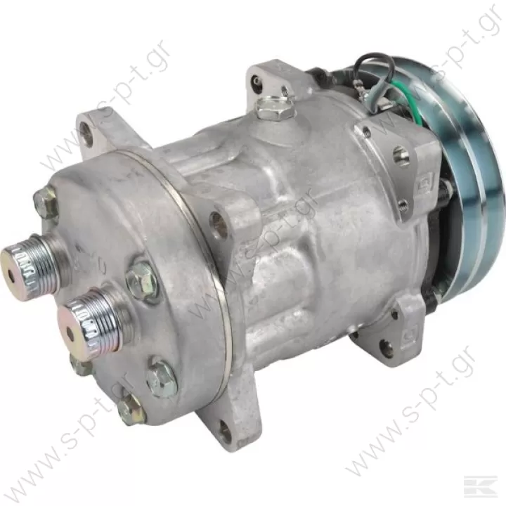 405228 ΣΥΜΠΙΕΣΤΗΣ SANDEN SD7H15 132 A2 24V H-ROT    KL000120 Kompressor Sanden 7H15 24V Unit	Each Connection	1" x 1" Type	Sanden 7H15 Volume (cc)	135 Ø (mm)	132 Voltage (V)	24 Pulleytype	2 G - A