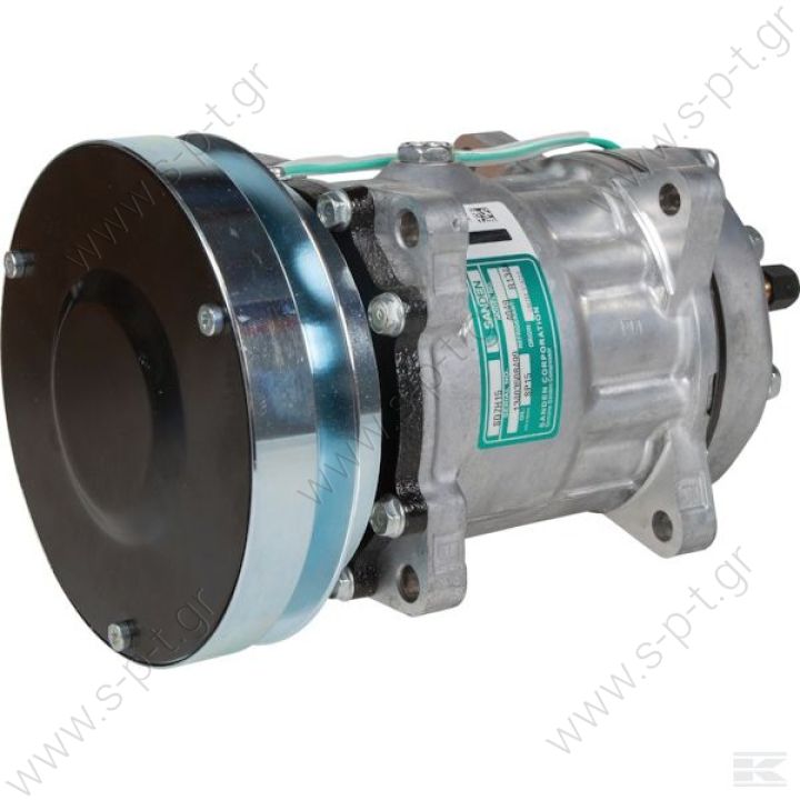 40405269 COMPRESSOR,SANDEN,4608-7H15 12V 140MM 1-A, R134A REAR GM PAD STEEL ARMATURE,D/C CAT       Compressors > Earthmoving & farm machines > Caterpillar 3641450 - 3641530 - 3E1908 - 4608 - 8065 - 8T8816  Serie 400 - Serie 900 - Serie D