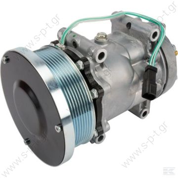 U 4131   U 4769   SANDEN SD7H15     ΚΟΜΠΡΕΣΕΡ   A/C  CAT  163-0872, 394-9671 1630872 - 3949671 - 4301 - 4769 SANDEN 4355 Caterpillar OEM# 277-7245  CATERPILLAR SANDEN SD7H15 24V PV8   SANDEN SD7H15 U4769 CATERPILLAR, 24V 133mm 8PV R134a US PAD,  - 