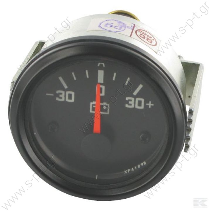 190-037-001G, VDO    ΑΜΠΕΡΟΜΕΤΡΟ 30Α Φ52   190037001G   ΑΜΠΕΡΟΜΕΤΡΟ VDO -30\+30Α Φ52        I00001 Ammeter 30A 12/24V 52mm  VDO Cockpit International 30A Ammeter Does Not Require External Shunt 12V - 190 903