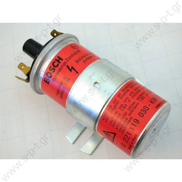 BOSCH 0 221 119 030 ΠΟΛΛΑΠΛΑΣΙΑΣΤΗΣ    0221119030  ΠΟΛΛΑΠΛΑΣΙΑΣΤΗΣ 	 BOSCH  BOSCH RED HIGH PERFORMANCE BALLASTED IGNITION COIL (BALLAST RESISTOR NOT SUPPLIED) 12V BOSCH 0 221 119 030 ΠΟΛΛΑΠΛΑΣΙΑΣΤΗΣ    0221119030  ΠΟΛΛΑΠΛΑΣΙΑΣΤΗΣ 	 BOSCH  BOSCH RED HIGH PERFORMANCE BALLASTED IGNITION COIL (BALLAST RESISTOR NOT SUPPLIED) 12V