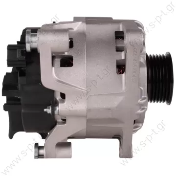 63341758  ΔΥΝΑΜΟ  12V 90 Amp   MAGNETI MARELLI 63321758, 63321758A  12V 90 Amp PV6x58   80 A Ford Courier Fiesta 1.8 DI J5 J3 JA JB RTN RTP RTQ 55 KW 75 PS YS61-10300-CC YS6110300CC  	 63321758 Lucas LRB455 Hella CA1760   Ford Courier / Fiesta 1.8 TDdi  - 