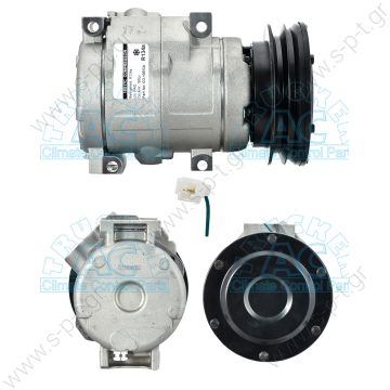 40440123 CAT 2457781   ΚΟΜΠΡΕΣΣΕΡ CATERPILLAR ΕΣΚΑΦΕΑ 315 320 2597244 CATERPILLAR 315 320 DENSO 10S17C 24V 1A      COMPRESSOR DENSO 10S17C  1761895 - 2316984 - 2457781 Denso Compressor & Clutch Caterpillar OEM# 231-6984  OE# 231-6984  Volts: 24V  - 