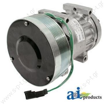40405268 183-5106  ΣΥΜΠΙΕΣΤΗΣ CASE IH SANDEN SD7H15 14V 152PV8   955C 963C 930H 990H    Sanden Compressor # 4840 4302 CATERPILLAR OEM# 183-5106  Compressors  CATERPILLAR 183-5106 (1835106), Compressor, air conditioning - 