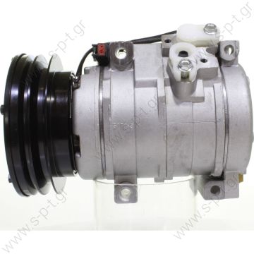 40440123 CAT 2457781   ΚΟΜΠΡΕΣΣΕΡ CATERPILLAR ΕΣΚΑΦΕΑ 315 320 2597244 CATERPILLAR 315 320 DENSO 10S17C 24V 1A      COMPRESSOR DENSO 10S17C  1761895 - 2316984 - 2457781 Denso Compressor & Clutch Caterpillar OEM# 231-6984  OE# 231-6984  Volts: 24V 