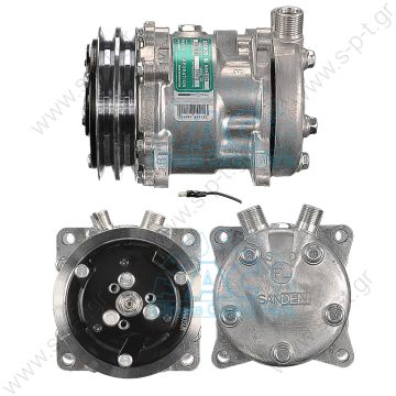 6623 5800103  ΣΥΜΠΙΕΣΤΗΣ SANDEN SD5H14 132A2 12V V-OR     ΣΥΜΠΙΕΣΤΗΣ A/C    COMPRESSOR SD5H14 MODEL - SD6623 PULLEY - 152mm BEL Type	Sanden 5H14 Volume (cc)	175 Ø (mm)	152 Voltage (V)	12 Pulleytype	2 G - A - 