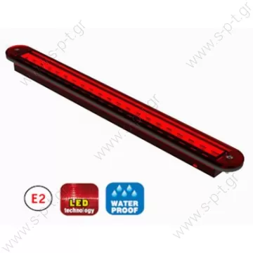 SBA12W12  SANEL  ΦΩΤΑ  LED   SBA Series Waterproof "Cooridor and Step Lightings" 3rd Stop Lamp (LED) Exterior LED Lighting  - 