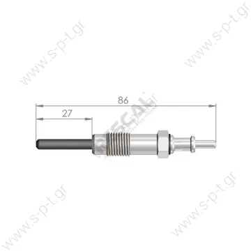 GN 961  ΠΡΟΘΕΡΜΑΝΣΗ 11.5V GN-961 Reference No.: 0 250 202 026 Glow Plug 11,5 V Post-Heating   Manufacturer	Reference No. Beru	961 MJ Beru	0 100 226 250 Bosch	0 250 202 026 Mercedes	001 159 2601 - 