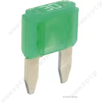 50295581  ΑΣΦΑΛΕΙΑ ΜΑΧΑΙΡΩΤΗ ΜΙΝΙ 30Α ΠΡΑΣΙΝΗ     HERTH+BUSS ELPARTS - Fuse ΑΣΦΑΛΕΙΑ ΜΙΝΙ 30Α CITROEN/PEUGEOT 96 345 145 80 FORD 1L3T14A094KA 4381718 GENERAL MOTORS 24 426 659 RENAULT 7703 297 158 - 