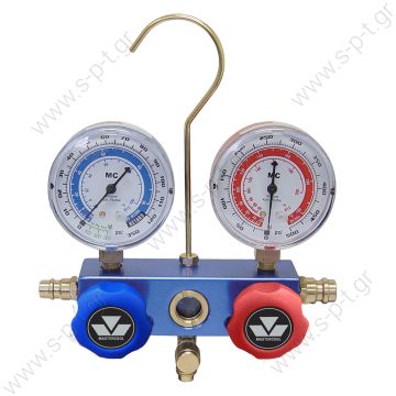 ΣΕΤ 2 ΜΑΝΟΜΕΤΡΩΝ (ΚΑΣΑ + ΜΑΝΟΜΕΤΡΑ) R22 / R134a / R 407C / R404A    MASTERCOOL USA (1/4 SAE)   MASTERCOOL 2-3 WAY MANIFOLD - BALL VALVES  85103 R134a 2-WAY ALUMINUM MANIFOLD WITH GAUGES ONLY ΣΕΤ 2 ΜΑΝΟΜΕΤΡΩΝ (ΚΑΣΑ + ΜΑΝΟΜΕΤΡΑ) R22 / R134a / R 407C / R404A    MASTERCOOL USA (1/4 SAE)   MASTERCOOL 2-3 WAY MANIFOLD - BALL VALVES  85103 R134a 2-WAY ALUMINUM MANIFOLD WITH GAUGES ONLY