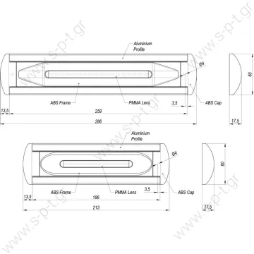 SFZL Series " Flush LED Lighting" SFZL G 18W SFZLS G 12 W  - 
