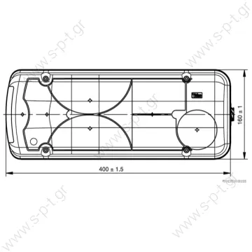 156340  LC8   VIGNAL ΦΑΝΟΣ ΟΠΙΣΘΙΟΣ  MERCEDES-BENZ SPRINTER   ΜΕ ΦΩΣ ΠΙΝΑΚΙΔΟΣ   VALEO ΦΑΝΑΡΙ ΠΙΣΩ  156340, VIGNAL  4.68065    MERCEDES-BENZ A 906 820 04 64906 820 04 64 VW 2E0 945 095A  - 