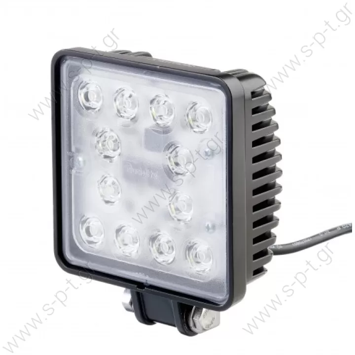TL/81 Product Information:  Round and Square LED Work Lamps and Reverse Lamp,500 - 2850 Lumens. 12/24 V, Square LED Economy Work Light, includes 5 High Powe / 