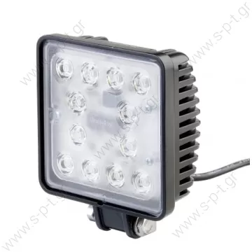 TL/81 Product Information:  Round and Square LED Work Lamps and Reverse Lamp,500 - 2850 Lumens. 12/24 V, Square LED Economy Work Light, includes 5 High Powe /  - 