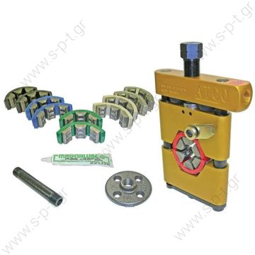 SET ΑΠΟ ΠΡΕΣΣΕΣ 41.13700    ATCO Hose Crimper  Manual Crimper - Mod. 3710 - With Crimp Dies  Click to view larger image NEW AUTOMOTIVE AC HOSE CRIMPER- ATCO MODEL 3710