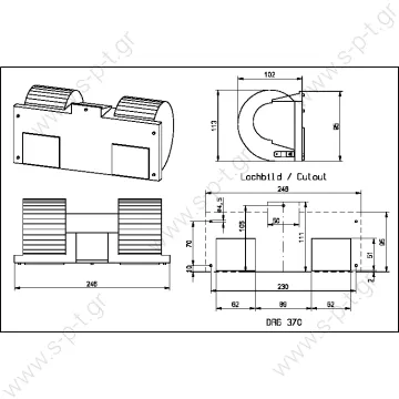 131-102-0064  ΤΟΥΡΠΙΝΑ ΣΑΛΙΓΚΑΡΟΣ ΔΙΠΛΟΣ  DRG370 131-102-0064 ; Aurora's Double Radial Blower (DRG) Double Blower     24V 3-speed  Ref.:  1311020064 Double blower DRG370  Aurora-Nr./Aurora No.  	   Merkmale/Attributes 131-102-0064   	   24V | 370m³/h - 