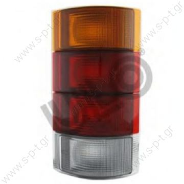 7.540.015.000  Rear light right hand side For Setra 300  ULO 4498-18 (449818), Combination Rearlight Rear lamp right Setra 300 Code: 627SETRA 300 GT-HD  5400170   - 
