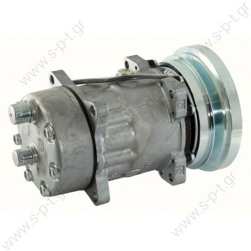 40405285   COMPRESSOR,NEW, SANDEN 12V CATERPILLAR, U4661 1-A 138MM, REAR ORING, DUST COVER Caterpillar 1149484 - 3602390 - 4480 - 4661 Sanden Compressor # 4661 4480 Farm & Off-Road - 
