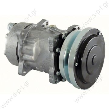 40405285   COMPRESSOR,NEW, SANDEN 12V CATERPILLAR, U4661 1-A 138MM, REAR ORING, DUST COVER Caterpillar 1149484 - 3602390 - 4480 - 4661 Sanden Compressor # 4661 4480 Farm & Off-Road - 