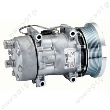 40405236   ΚΟΜΠΡΕΣΕΡ A/C     ΣΥΜΠΙΕΣΤΗΣ CLAAS SANDEN SD7H15 12V 133PV8    Sanden Compressor # 4813 4498 CATERPILLAR OEM# 178-9570 Compressors > Earthmoving & farm machines > Caterpillar  40405236  1780782 - 1789570 - 4498 - 4813 - 7963460  - 