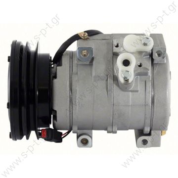 40440174 DENSO ΚΟΜΠΡΕΣΕΡ A/C  KOMATSU (DENSO 10S15C)  DENSO DCP99821,DCP99822  4472204053    OE: 20Y8101260 - 20Y9796120 - 20Y9796121 - 4436025 - X4436025   CATERPILLAR Komatsu Kobelco  John Deere 450CLC EXCAVATOR A/C DENSO ΚΟΜΠΡΕΣΕΡ A/C   - 