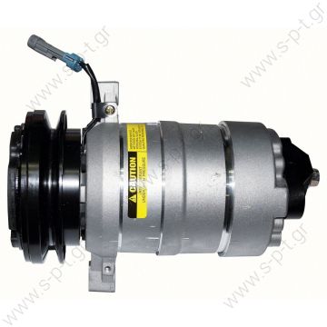 ΣΥΜΠΙΕΣΤΗΣ DELPHI HR6   COMPRESSOR, NEW, DELPHI, KOMATSU WB975, WB97R MANITOU FORKLIFT HR6, 12V, 1A NISU 1136608 ER191178  COMPRESSOR DELPHI (HARRISON) OEM - 205A99 TYPE : HR6 - 