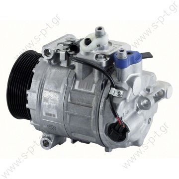 DCP17062, DENSO DENSO ΚΟΜΠΡΕΣΕΡ Α/C MERCEDES  COMPRESSOR, NEW, N-DENSO, MERCEDES W164, ML280, ML320, ML420 2005, 100MM 8PV 7SEU17C NISU - 
