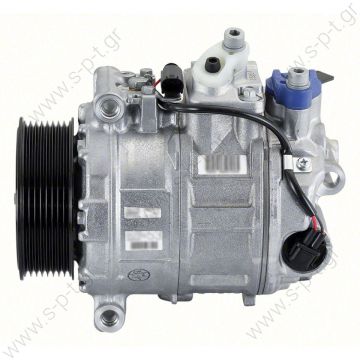 DCP17062, DENSO DENSO ΚΟΜΠΡΕΣΕΡ Α/C MERCEDES  COMPRESSOR, NEW, N-DENSO, MERCEDES W164, ML280, ML320, ML420 2005, 100MM 8PV 7SEU17C NISU - 