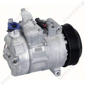 DCP17038, DENSO  ΚΟΜΠΡΕΣΕΡ Α/C MERCEDES   MERCEDES BENZ  N-DENSO,6SEU16C MERCEDES W211, E200 4/06-3/09 E CLASS KOMPRESSOR 7PK, 120MM    0012305511  8070   447180-9710  7SEU17C; 120 mm; PV7; 12V; V / V45 °; ND8; 120-150cc; Mercedes W; DCP17038  - 