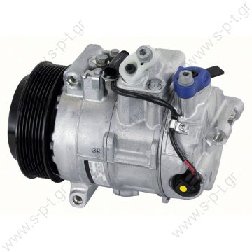 DCP17038, DENSO  ΚΟΜΠΡΕΣΕΡ Α/C MERCEDES   MERCEDES BENZ  N-DENSO,6SEU16C MERCEDES W211, E200 4/06-3/09 E CLASS KOMPRESSOR 7PK, 120MM    0012305511  8070   447180-9710  7SEU17C; 120 mm; PV7; 12V; V / V45 °; ND8; 120-150cc; Mercedes W; DCP17038  - 