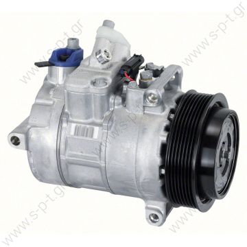 DCP17038, DENSO  ΚΟΜΠΡΕΣΕΡ Α/C MERCEDES   MERCEDES BENZ  N-DENSO,6SEU16C MERCEDES W211, E200 4/06-3/09 E CLASS KOMPRESSOR 7PK, 120MM    0012305511  8070   447180-9710  7SEU17C; 120 mm; PV7; 12V; V / V45 °; ND8; 120-150cc; Mercedes W; DCP17038  - 