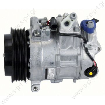 DCP17038, DENSO  ΚΟΜΠΡΕΣΕΡ Α/C MERCEDES   MERCEDES BENZ  N-DENSO,6SEU16C MERCEDES W211, E200 4/06-3/09 E CLASS KOMPRESSOR 7PK, 120MM    0012305511  8070   447180-9710  7SEU17C; 120 mm; PV7; 12V; V / V45 °; ND8; 120-150cc; Mercedes W; DCP17038  - 