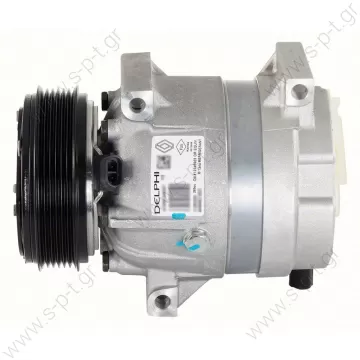 40420023    V5 HARRISON      DELPHI ΚΟΜΠΡΕΣΕΡ A/C          RENAULT Laguna II Serie 1.6 16v RENAULT : 7700103536   Delphi (harrison) OEM TYPE : V5      COMPRESSOR, RENAULT MEGANE/LAGUNA, 03/02-06/08 4 CYL 1.9T, DELPHI V5 125MM 6PV WITH CONTROL VALVE - 