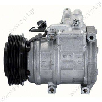COMPRESSOR, LAND ROVER DEFENDER/DISCOVERY 2 TD5 N-DENSO 10PA17C, 06/98-04/07 TD5 2.5TD 125MM 7PV - 