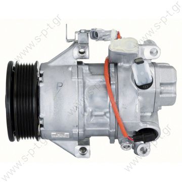 447260-1506  ΣΥΜΠΙΕΣΤΗΣ TOYOTA YARIS VVTI 1000cc 2006    ΚΟΜΠΡΕΣΕΡ AC DENSO TOYOTA YARIS   COMPRESSOR TOYOTA  88310-0D200   5SER09C  DENSO DCP50240    Description YARIS COMPRESSOR,NEW, N-DENSO TOYOTA YARIS 5SER09C 8/05 ON - 