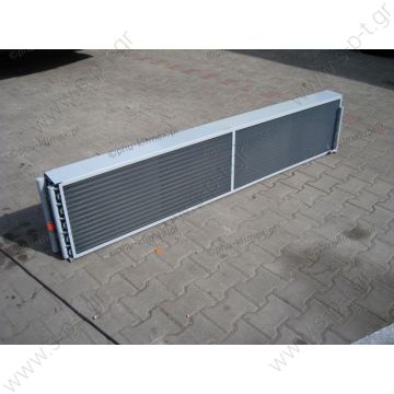 Condenser K40-10 SUTRAK CARRIER EBERSPACHER Neoplan N122 Length 1970mm height. Depth 400mm. 145mm