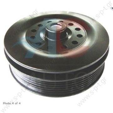 CA605  ΤΡΟΧΑΛΙΑ ΚΟΜΠΛΕ    AC-coupling 06DN08 complete compressor DENSO TOYOTA Compressor  DENSO 5SE, 6SE - PETROL   Number pk: V6  Wheel diameter 125 mm  size bearings: 35x52x12 Interchange: CA605   - 