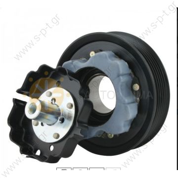 CA307 TΡΟΧΑΛΙΑ ΚΟΜΠΛΕ AC     CLUTCH KPL.DENSO SR.115MM/6PK Description   OPEL - CORSA D     DENSO     DCP20022 / DENSO 4471905550 /   OE No.	55703721 / 6854093 / 6854104 / 6854104    - 