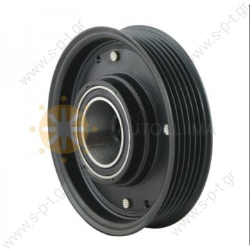CA162  ΤΡΟΧΑΛΙΑ ΚΟΜΠΡΕΣΣΕΡ    CLUTCH ASSEMBLY DENSO 115MM/6PK    DENSO 6SE/7SE    CLUTCH ASSEMBLY DENSO 115MM/6PK AUDI, MERCEDES, SEAT, SKODA, VOLKSWAGEN   - 