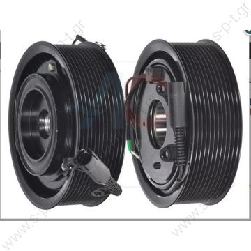 CA151 24V TΡΟΧΑΛΙΑ ΚΟΜΠΛΕ AC    9PK    Clutch complete compressor AC-06DN61 6DN61 DENSO The compressors: DENSO 7SBU16C Number pk: V11 Wheel diameter 135 mm size bearings: 35x52x22 mm Voltage: 24V Application: MERCEDES numbers Interchange: CA170 - 