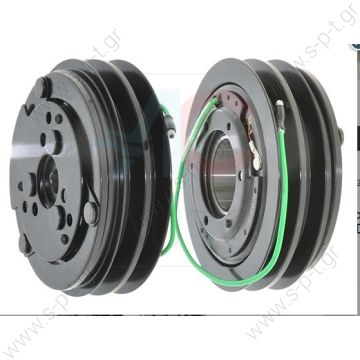 CA207 ΤΡΟΧΑΛΙΑ  ΣΥΜΠΙΕΣΤΗ  SANDEN 12V SD7H15 CLUTCH ASSEMBLY  SANDEN SD709 SD7H15    Compressor Parts Sanden compressor clutch   Clutch Hub,Pulley & Coil                - 