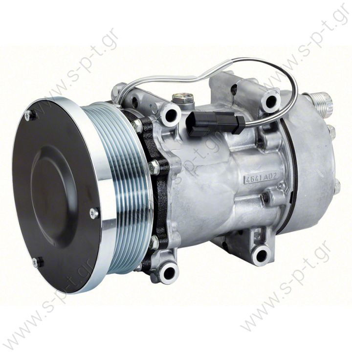 40405236   ΚΟΜΠΡΕΣΕΡ A/C     ΣΥΜΠΙΕΣΤΗΣ CLAAS SANDEN SD7H15 12V 133PV8    Sanden Compressor # 4813 4498 CATERPILLAR OEM# 178-9570 Compressors > Earthmoving & farm machines > Caterpillar  40405236  1780782 - 1789570 - 4498 - 4813 - 7963460 