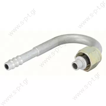 CT360-6  ΣΥΝΔΕΤΙΚΑ ΣΙΔΗΡΟΥ ΑΛΟΥΜΙΝΙΟΥ 6-8-12mm 1/2"~ 3/4" o-ring 180° Θηλυκό Ακροφύσιο  HOSE FITTING, BEADLOCK, FOR, 180 DEG, #10, ALUMINIUM, STANDARD - 