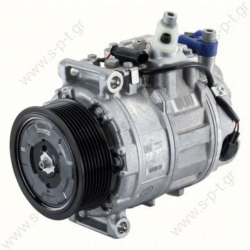 DCP17062, DENSO DENSO ΚΟΜΠΡΕΣΕΡ Α/C MERCEDES  COMPRESSOR, NEW, N-DENSO, MERCEDES W164, ML280, ML320, ML420 2005, 100MM 8PV 7SEU17C NISU - 