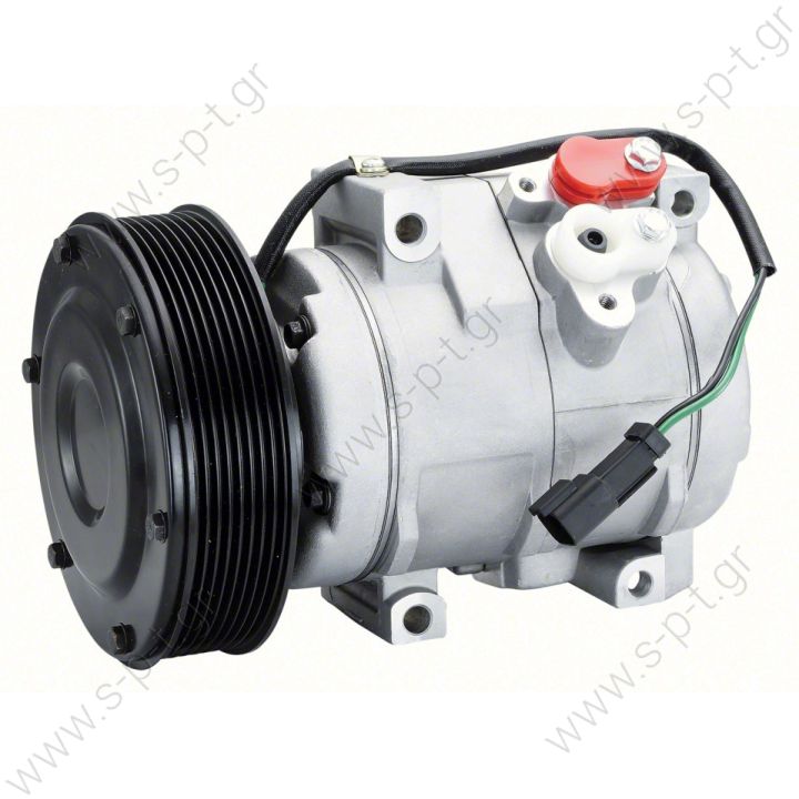 40440124 ΣΥΜΠΙΕΣΤΗΣ CATERPILLAR DENSO TYPE 10S17C Compressor 8 GR 24V (1401027-1)  Caterpillar 1785545  Various models CATERPILLAR 1785545, Compressor, air conditioning   DENSO	DCP99802	Compressor, air conditioning