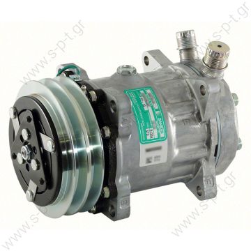 8017 ΣΥΜΠΙΕΣΤΗΣ SANDEN SD7H15 132A2 24V V-OR   4663 Compressor Series SD7 / Type SD7H15 Sanden Universal Compressor # 4741 COMPRESSOR,SANDEN,8042-7H15 24V 132MM 2-A, R134A VERT O-RING STEEL ARMATURE - 