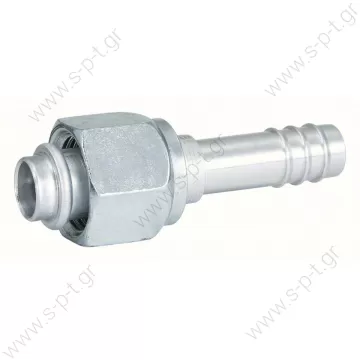 ΙΣΙΟ 6-8-10-12mm O-ring Ίσια Θηλυκά  FITTING, FOR-BB, STR- 5, 18-UNF ALUMINIUM 8301 - 