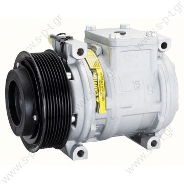 40440140 DCP99510  ΚΟΜΠΡΕΣΕΡ  A/C ΚΟΜΠΙΝΑΣ  ΤΡΑΚΤΕΡ   DENSO JOHN DEERE 10PA15C 8-V PAD FTGS  5000 / 7000 / 8000 / 9000 OE: 3947020 - 42511096912 - 4710454 - 4710460 - AH169875 - AN22149 - AW23886 - AW24173 - RE46609 - RE69716 - TY24304 - TY6764  - 