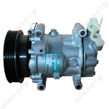ΣΥΜΠΙΕΣΤΗΣ NISSAN KUBISTAR   NISSAN / RENAULT MODEL - KUBISTAR; CLIO II (1.4,1.6) CLIO (1.4,1.6) MEGANE SCENIC (1.4) Compressor - SANDEN MODEL - 6V12 DIAMETER WHEELS - 125MM NUMBER PK - 6 COMPRESSOR NEW No Original  2763000QAE 0.27630-00QAA   - 