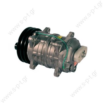 TM16EK 2A 12V  ΣΥΜΠΙΕΣΤΗΣ SELTEC TM16 2A  12V V-OR       With ZEXEL COMPRESSOR Compressor - ZEXEL MODEL - Compressor Carrier, 2xSPA, Cheetah AC410, 24v (TM16HS) - 